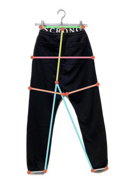 中古・古着通販】CRONOS (クロノス) スウェットパンツ ブラック サイズ