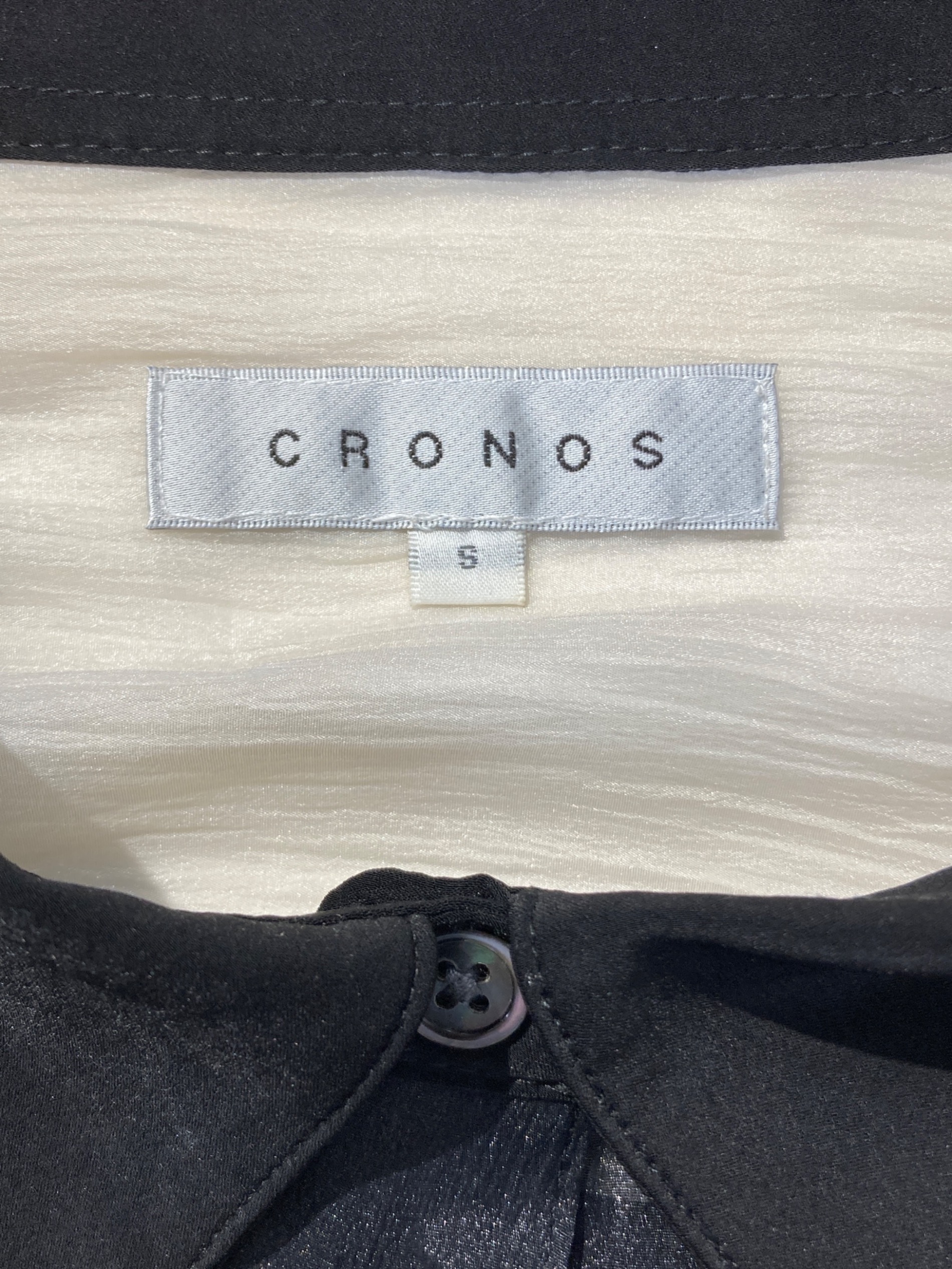 中古・古着通販】CRONOS (クロノス) シアーシャツ ブラック サイズ:S