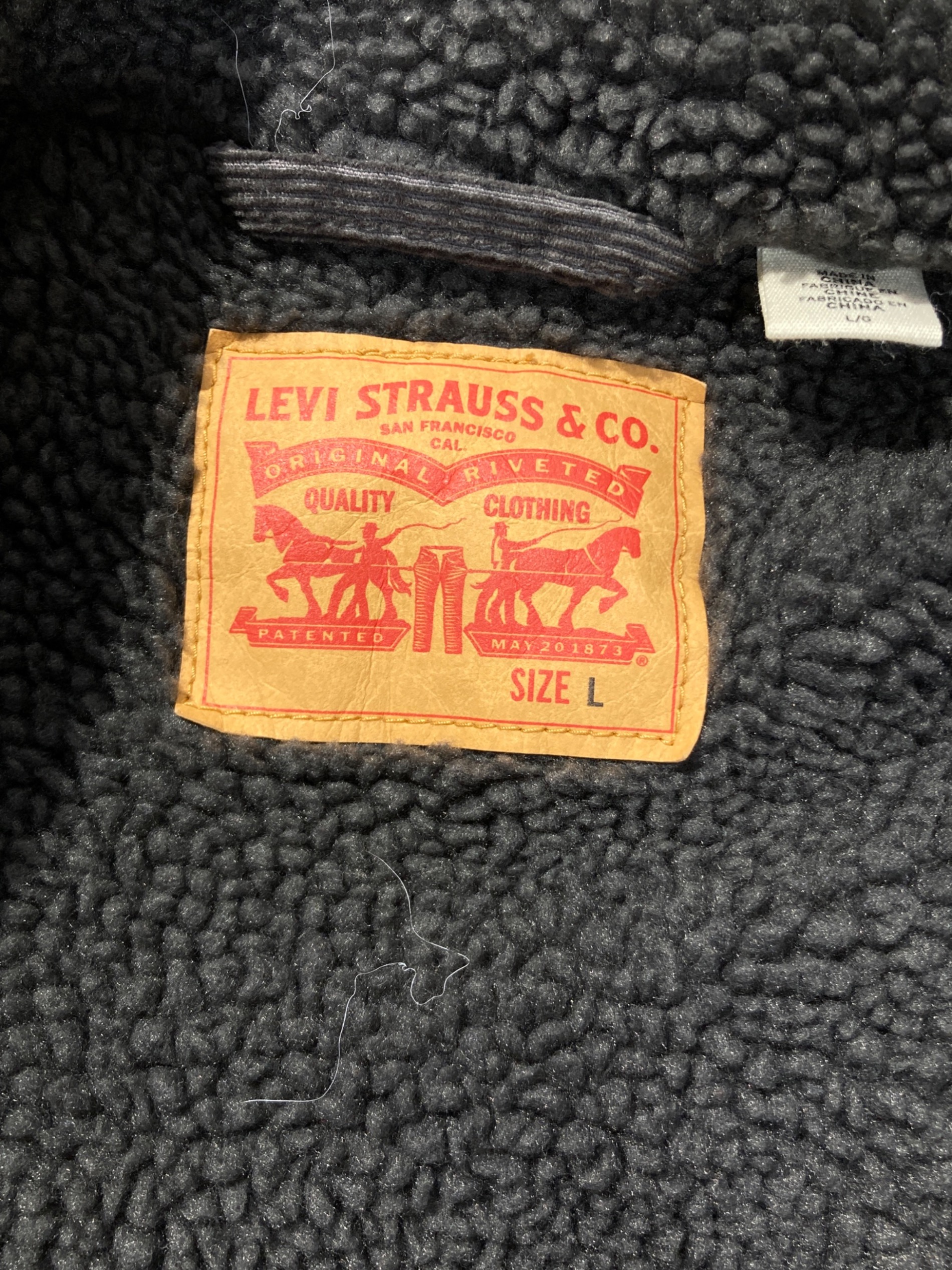 中古・古着通販】LEVI'S (リーバイス) 裏ボアコーデュロイジャケット