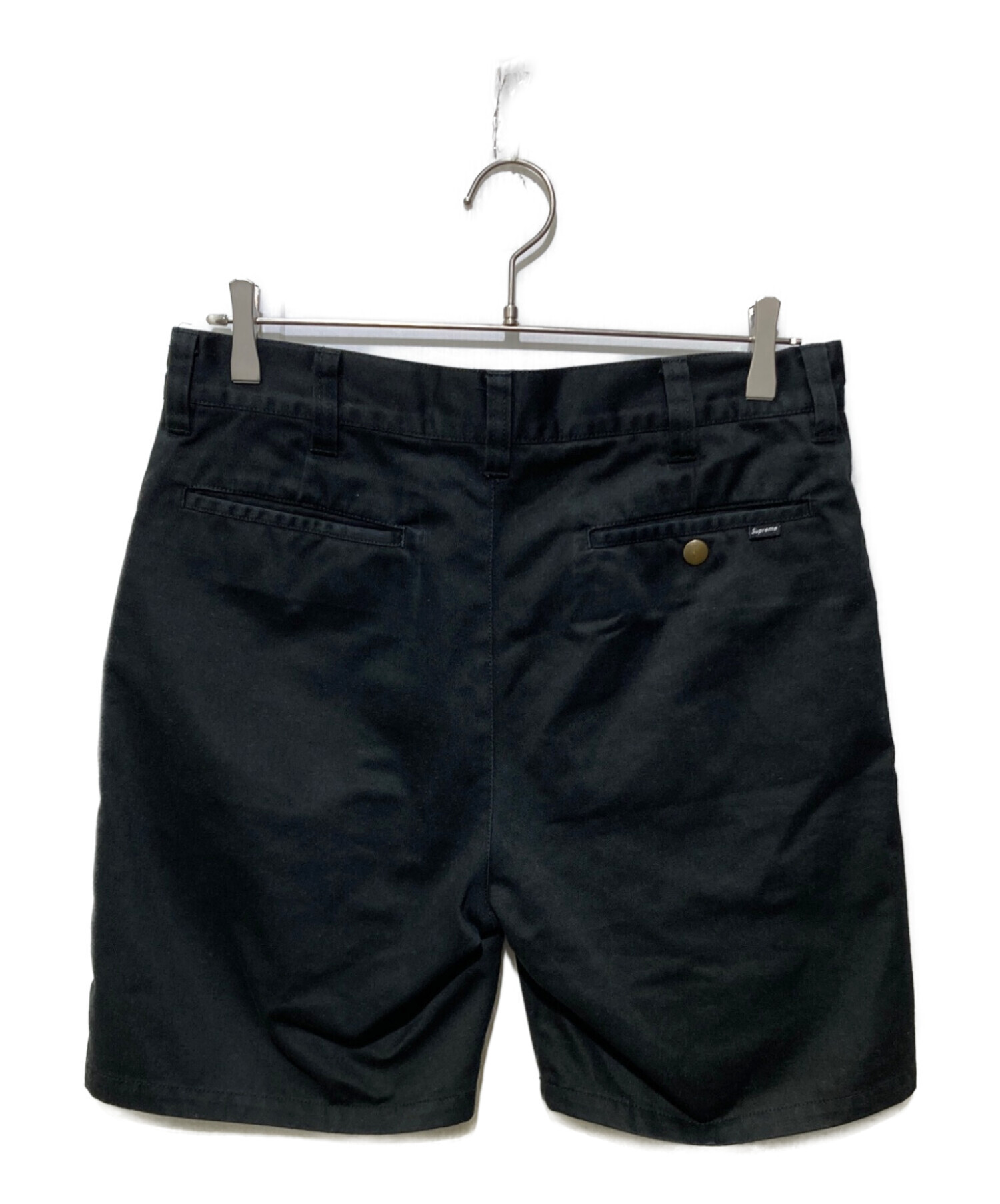 Supreme ブラック ハーフパンツ 中古・古着通販】Supreme (シュプリーム) ハーフパンツ ブラック