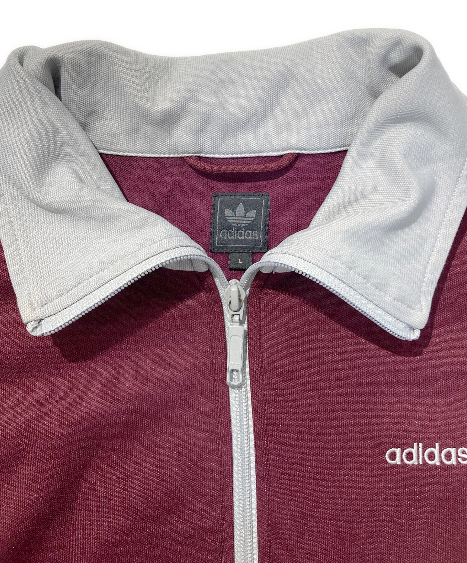 中古・古着通販】adidas (アディダス) トラックジャケット ボルドー