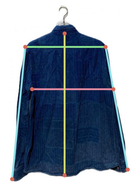 中古・古着通販】BLUE TRICK (ブルートリック) デニムシャツ