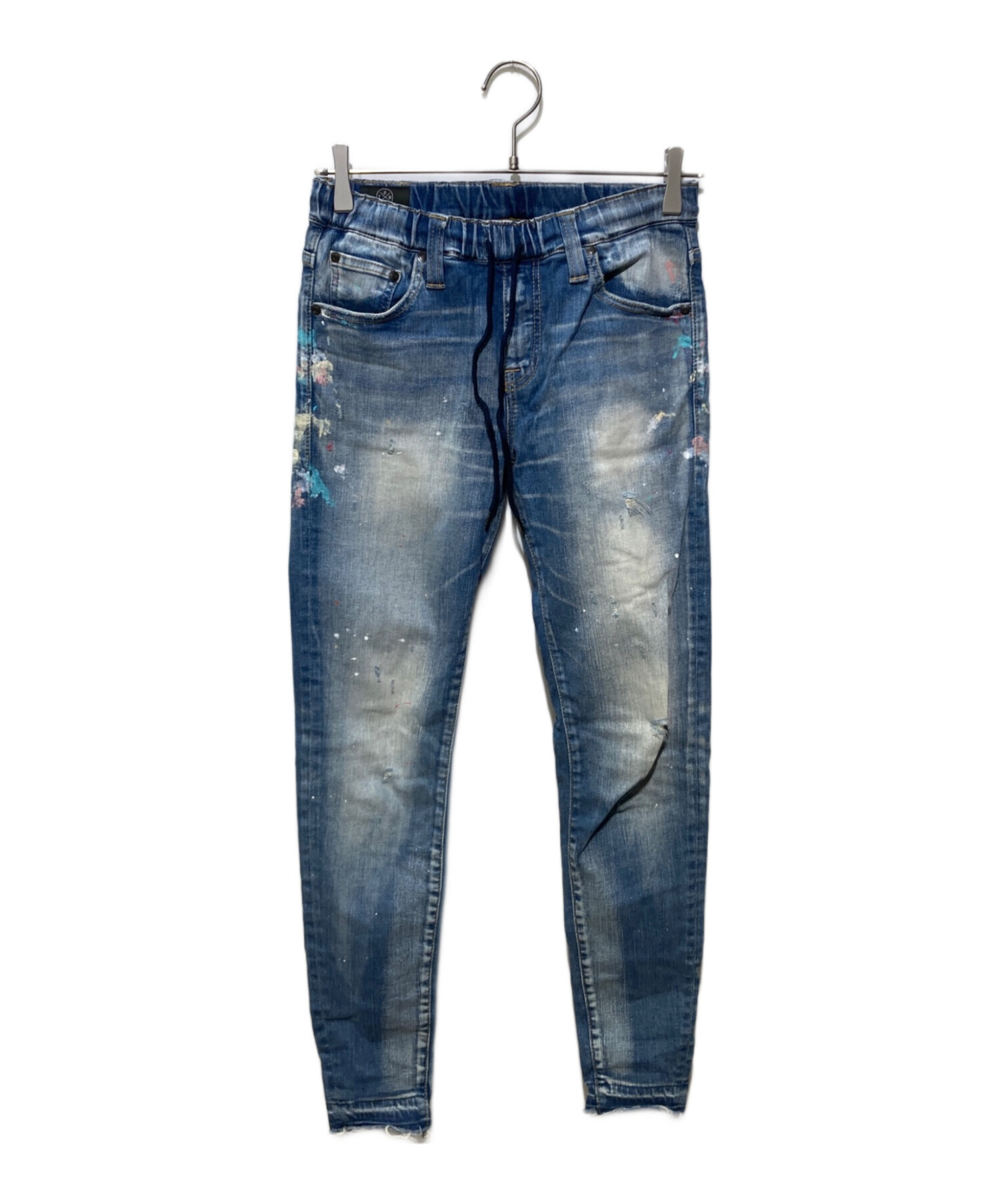 SURT×Big John ワイドテーパードデニム S インディゴブルー 青 中古