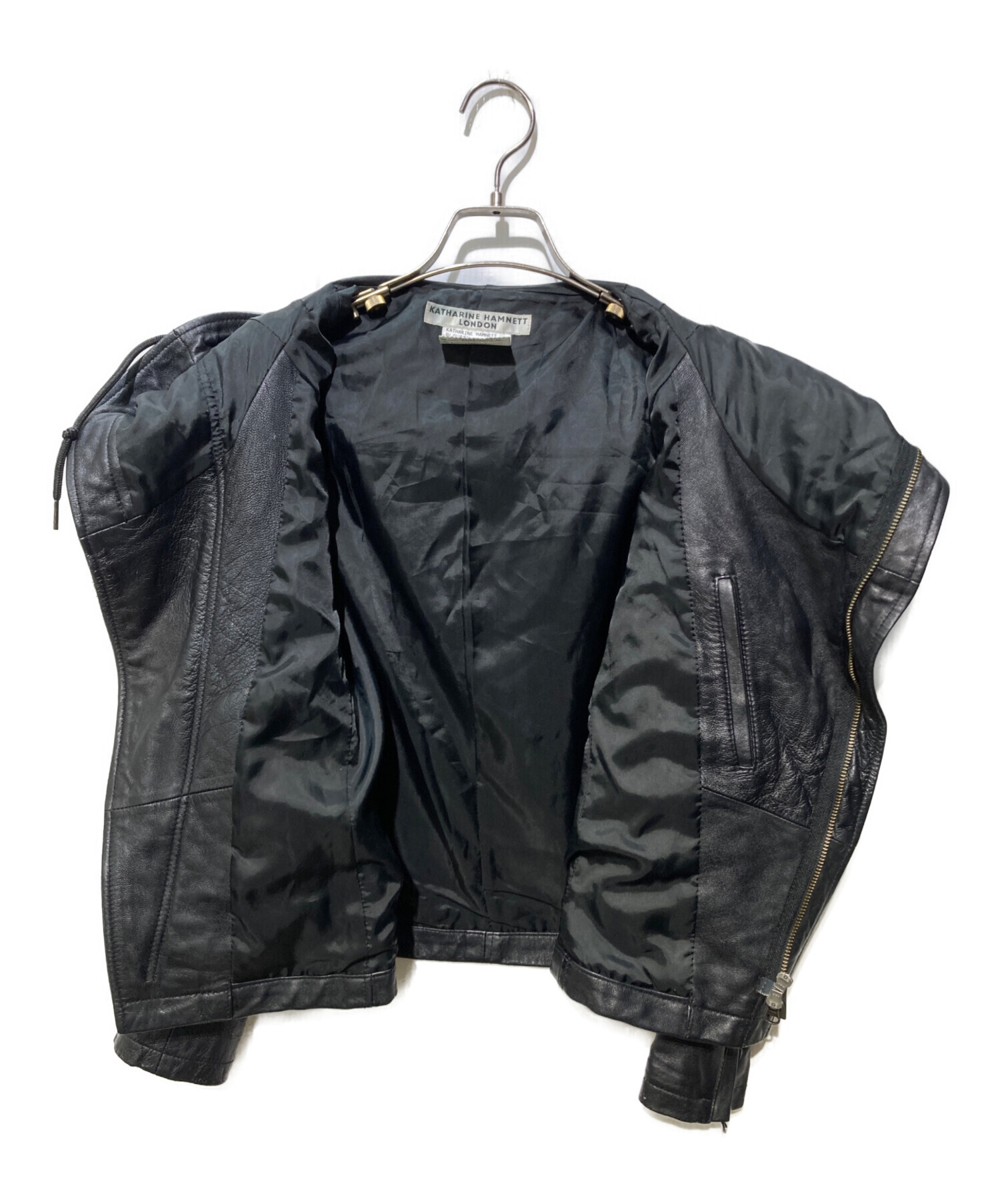中古・古着通販】KATHARINE HAMNETT (キャサリンハムネット) レザー