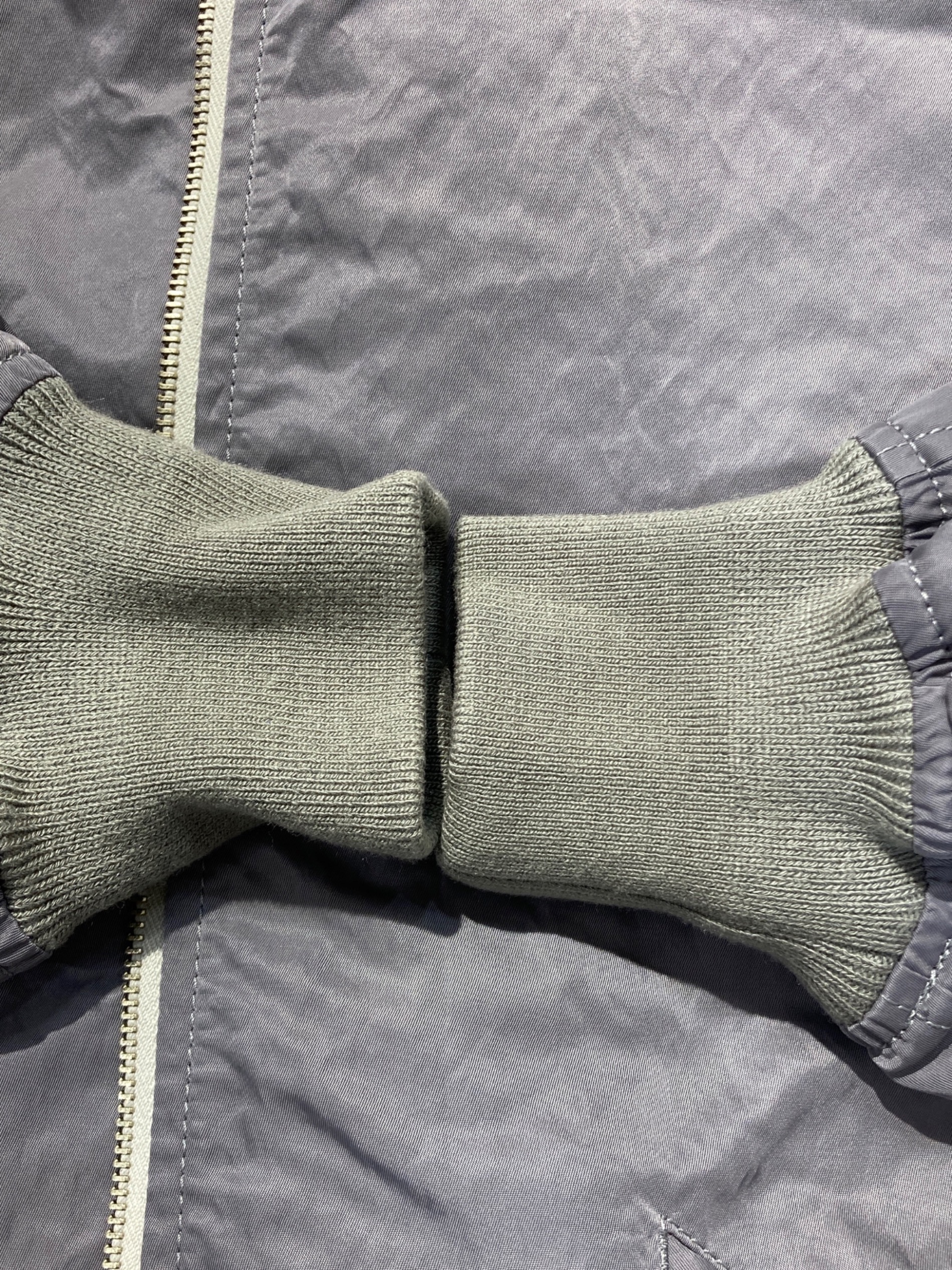 中古・古着通販】R'IAM (リアム) MA1 LONGブルゾン グレー サイズ:記載