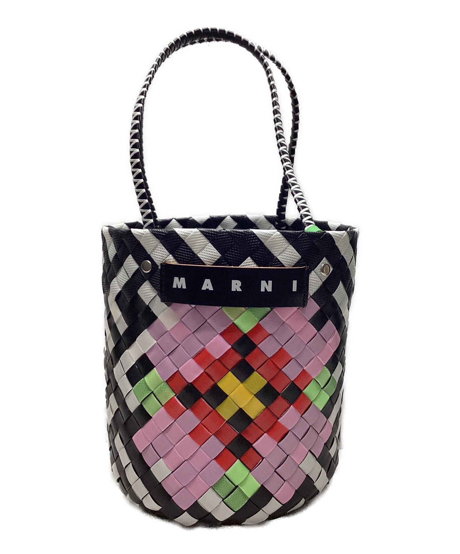 中古・古着通販】MARNI (マルニ) カゴバッグ ブラック｜ブランド・古着 