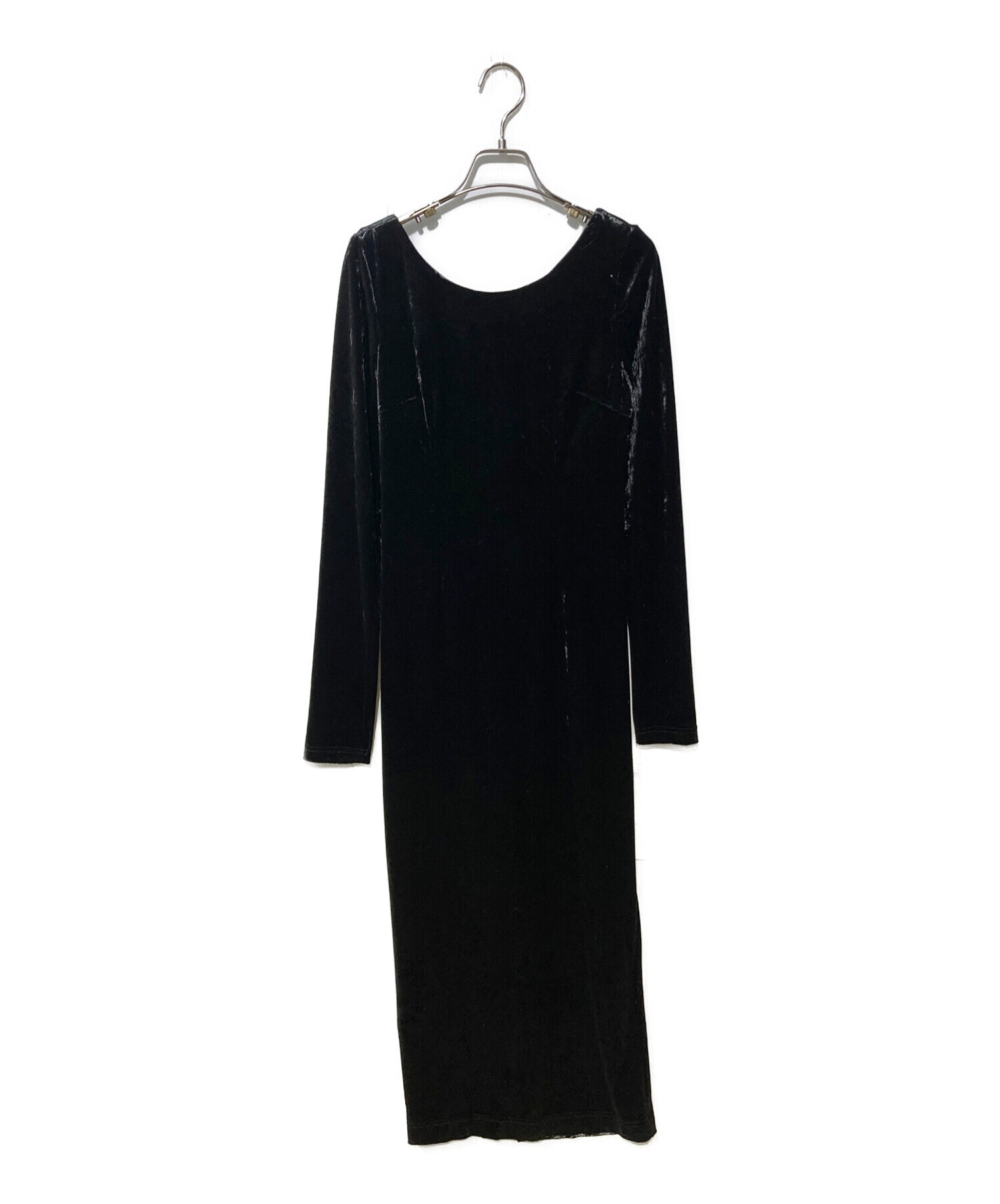 中古・古着通販】ANDRESD (アンドレスド) sparkle lace velour dress