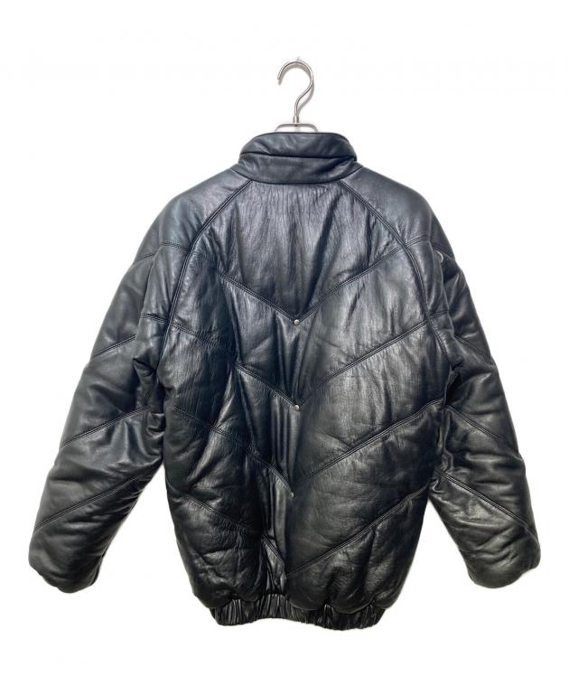 中古・古着通販】adidas (アディダス) ラムレザー中綿ジャケット