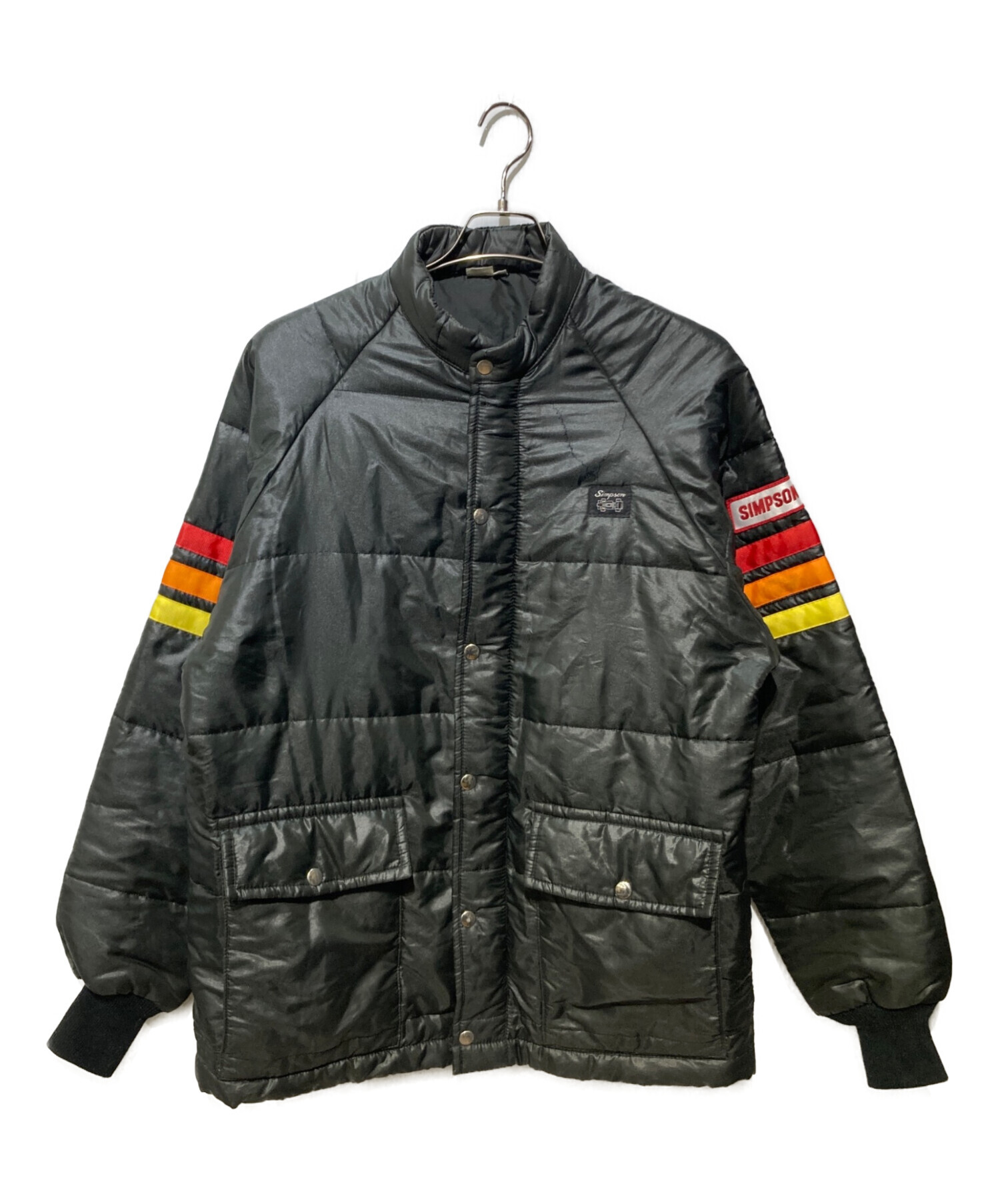 中古・古着通販】SIMPSON (シンプソン) レーシングジャケット ブラック