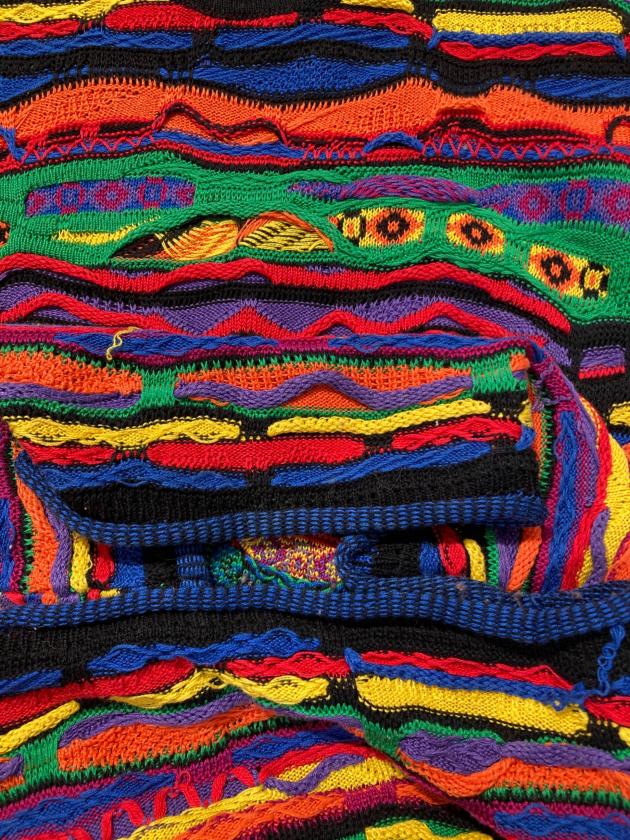 中古・古着通販】COOGI (クージー) 3Dニット マルチカラー サイズ:S
