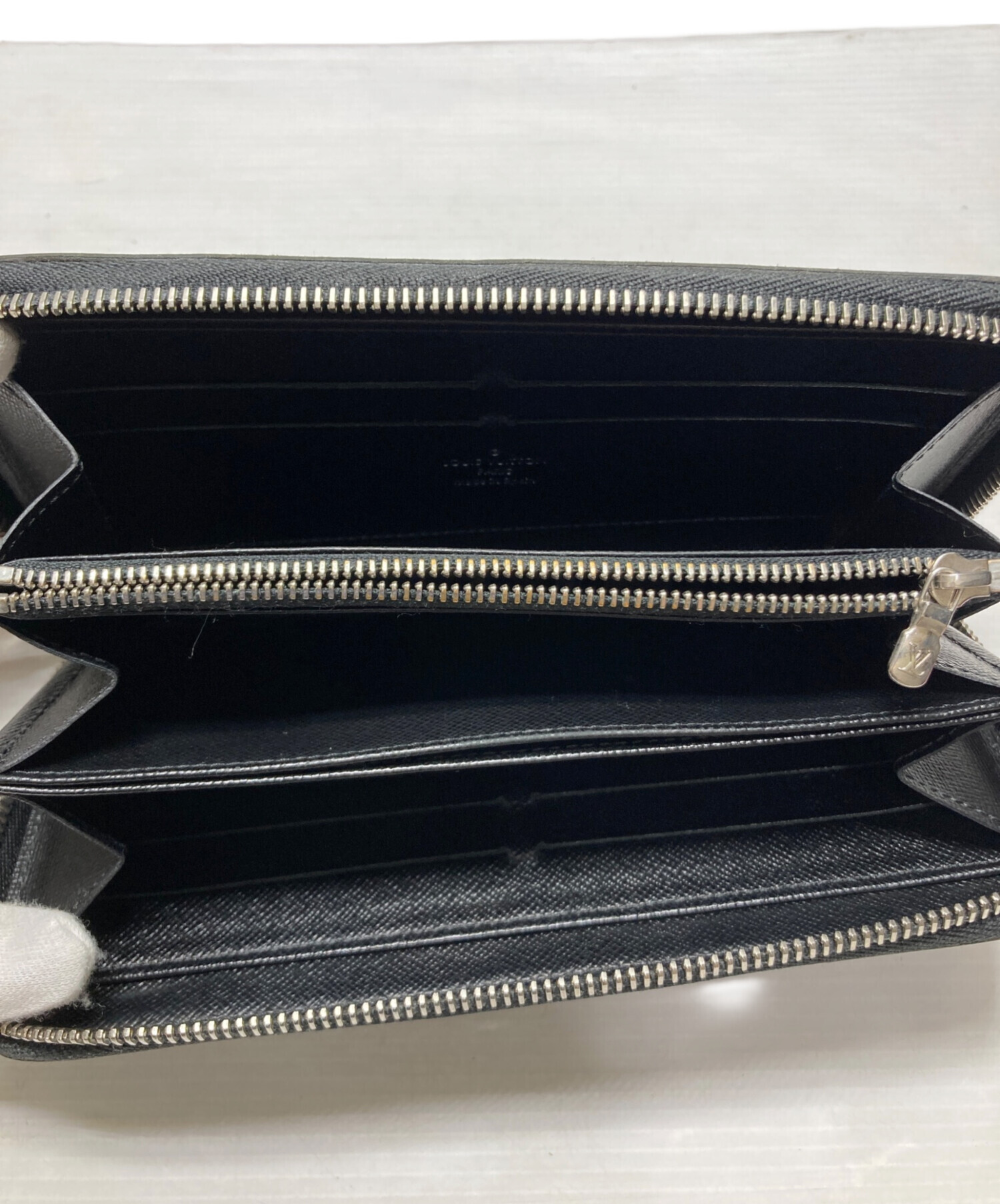 K*y様 【未使用に近い】ルイヴィトン財布 中古・古着通販】LOUIS VUITTON (ルイ ヴィトン) 財布 ブラック