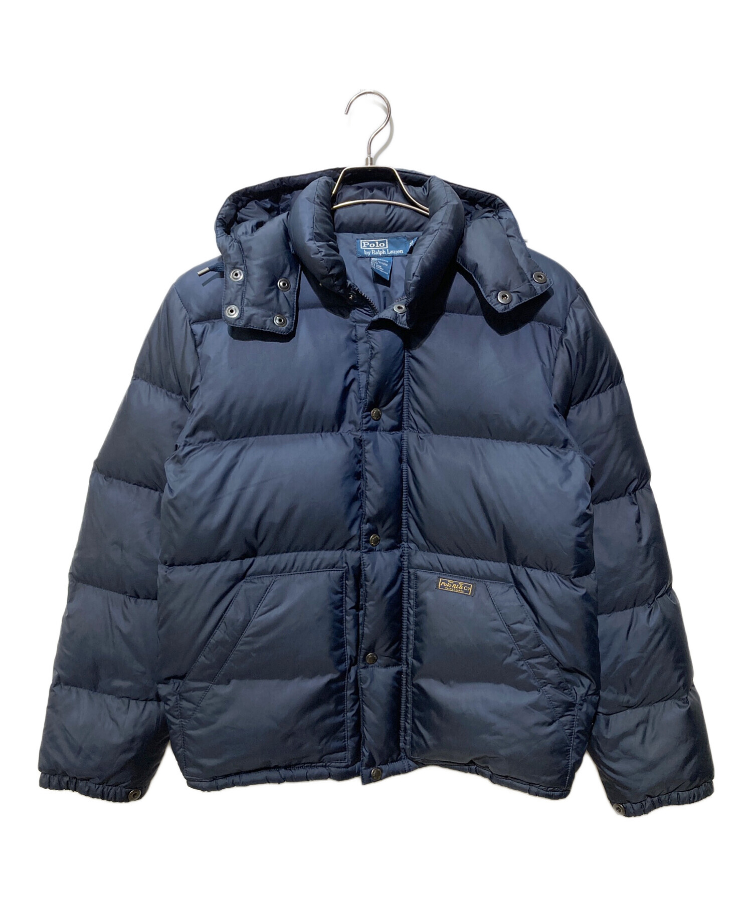 Polo by Ralph Lauren ポロ ラルフローレン ダウンジャケット ネイビー (メンズ M) 中古 古着 R8621 中古・古着通販】POLO RALPH LAUREN (ポロ・ラルフローレン) ディ