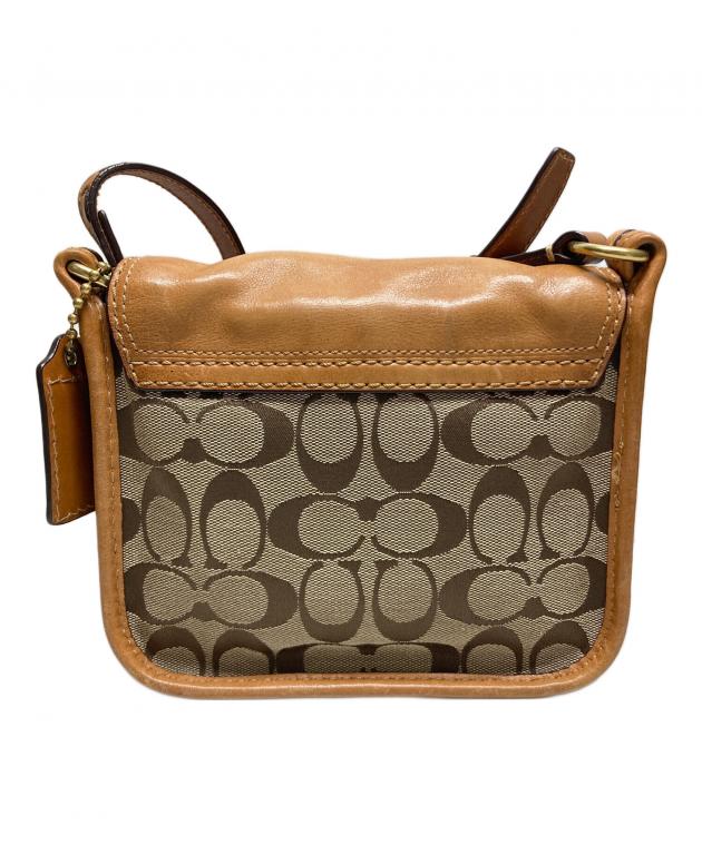 中古・古着通販】COACH (コーチ) シグネチャー ショルダーバッグ