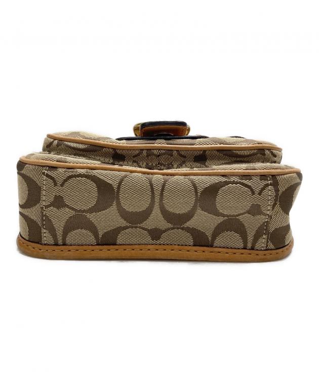 中古・古着通販】COACH (コーチ) シグネチャー ショルダーバッグ