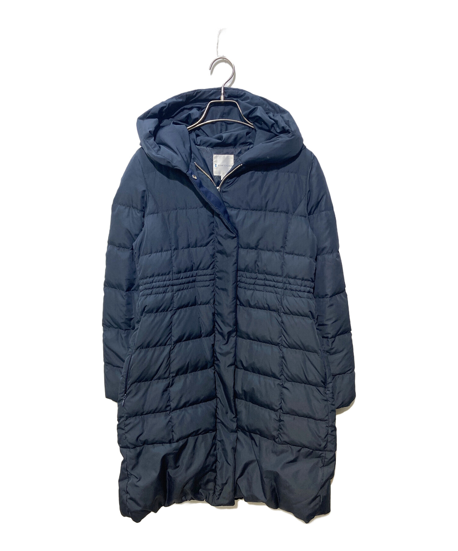 中古・古着通販】KUMIKYOKU (クミキョク) ダウンコート ネイビー