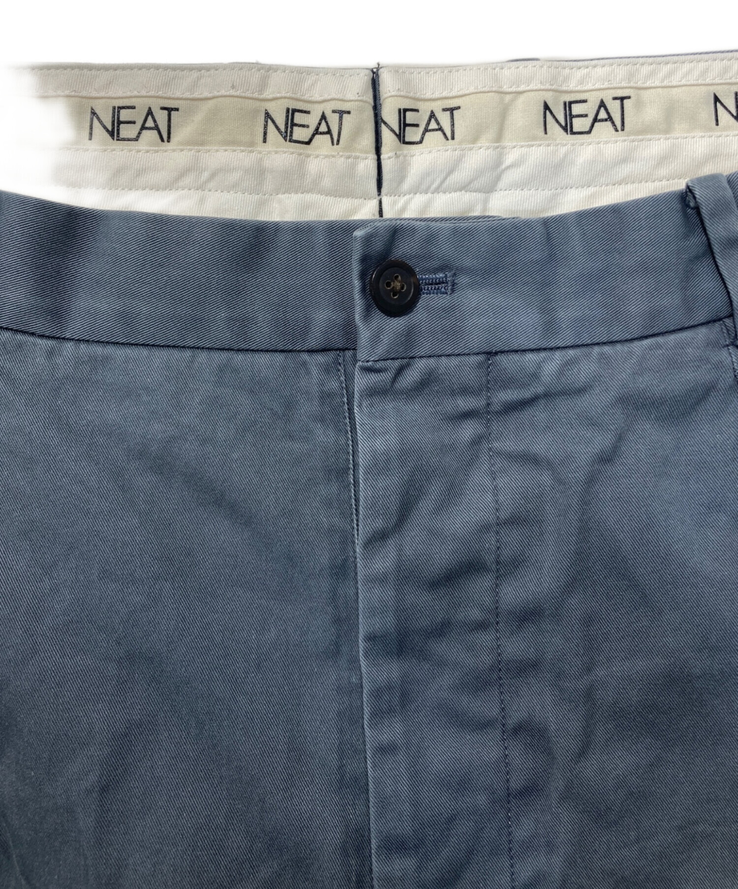中古・古着通販】NEAT (ニート) CHINO タックパンツ ネイビー サイズ