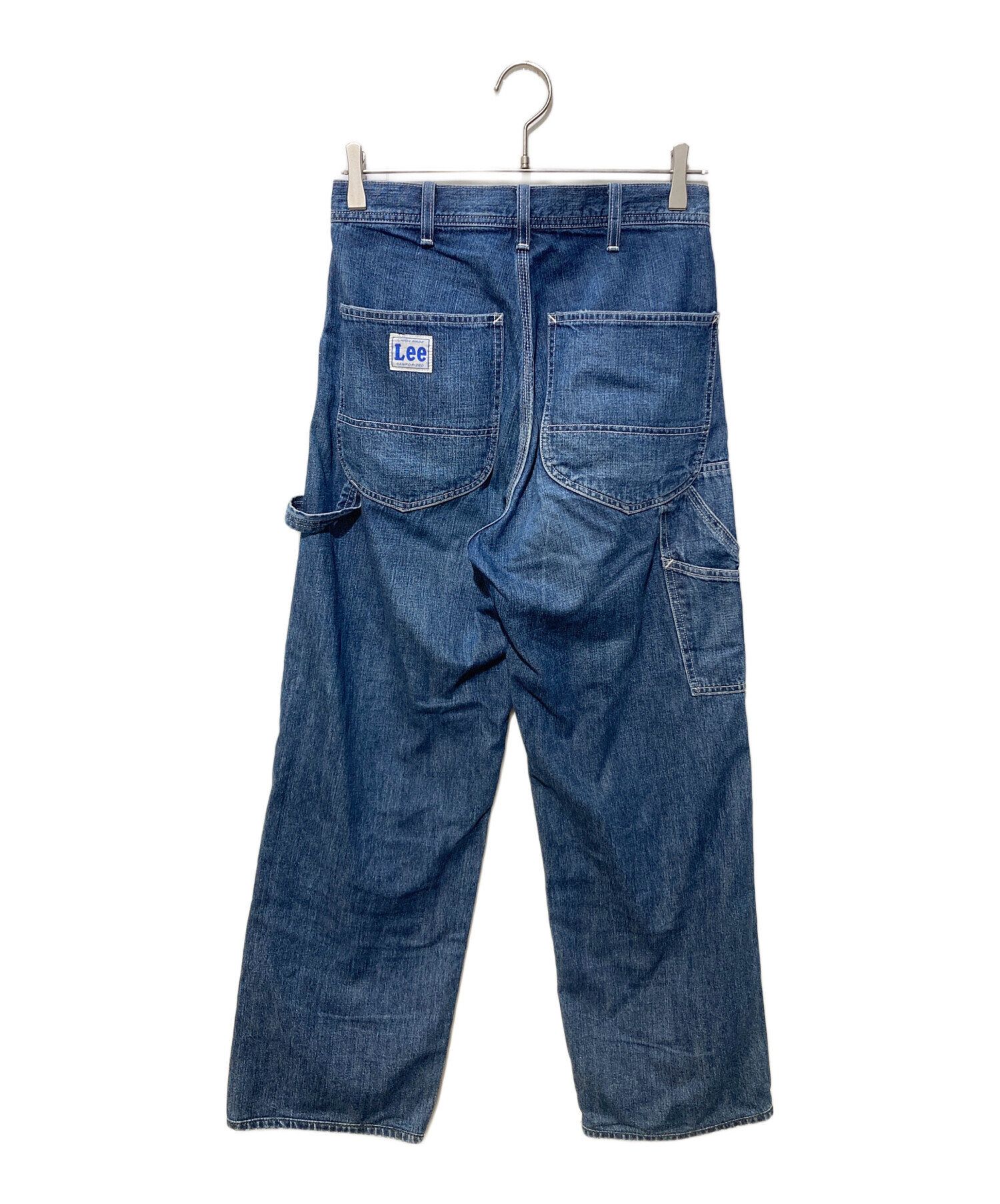 lee ペインターパンツ デニム インディゴ 中古・古着通販】LEE (リー) ペインターデニムパンツ インディゴ