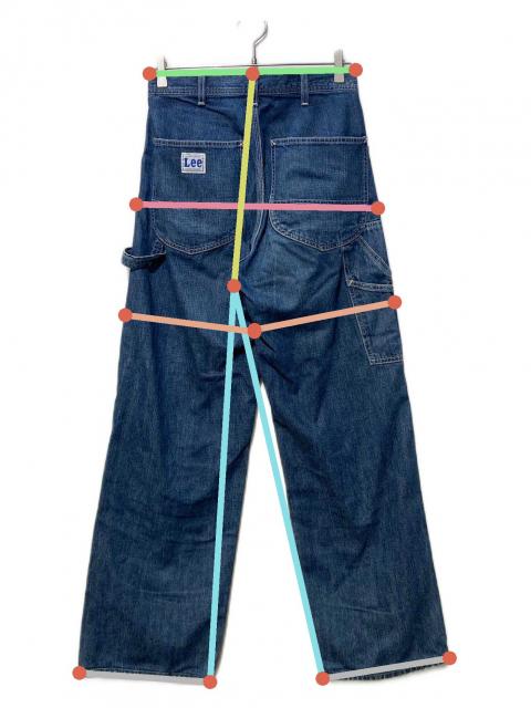 中古・古着通販】LEE (リー) ペインターデニムパンツ インディゴ