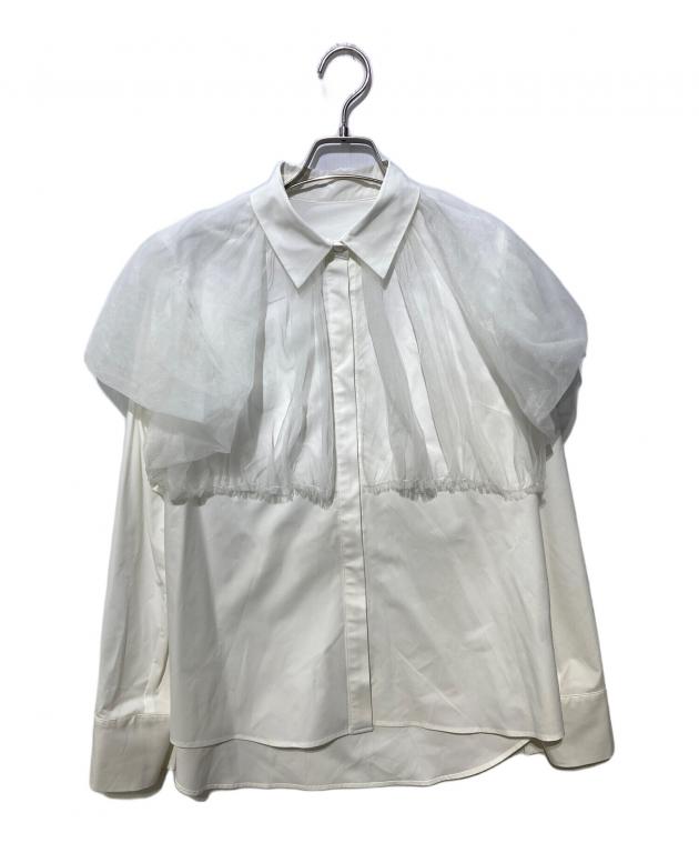 中古・古着通販】akiki (アキキ) swan blouseⅡ ホワイト サイズ:FREE