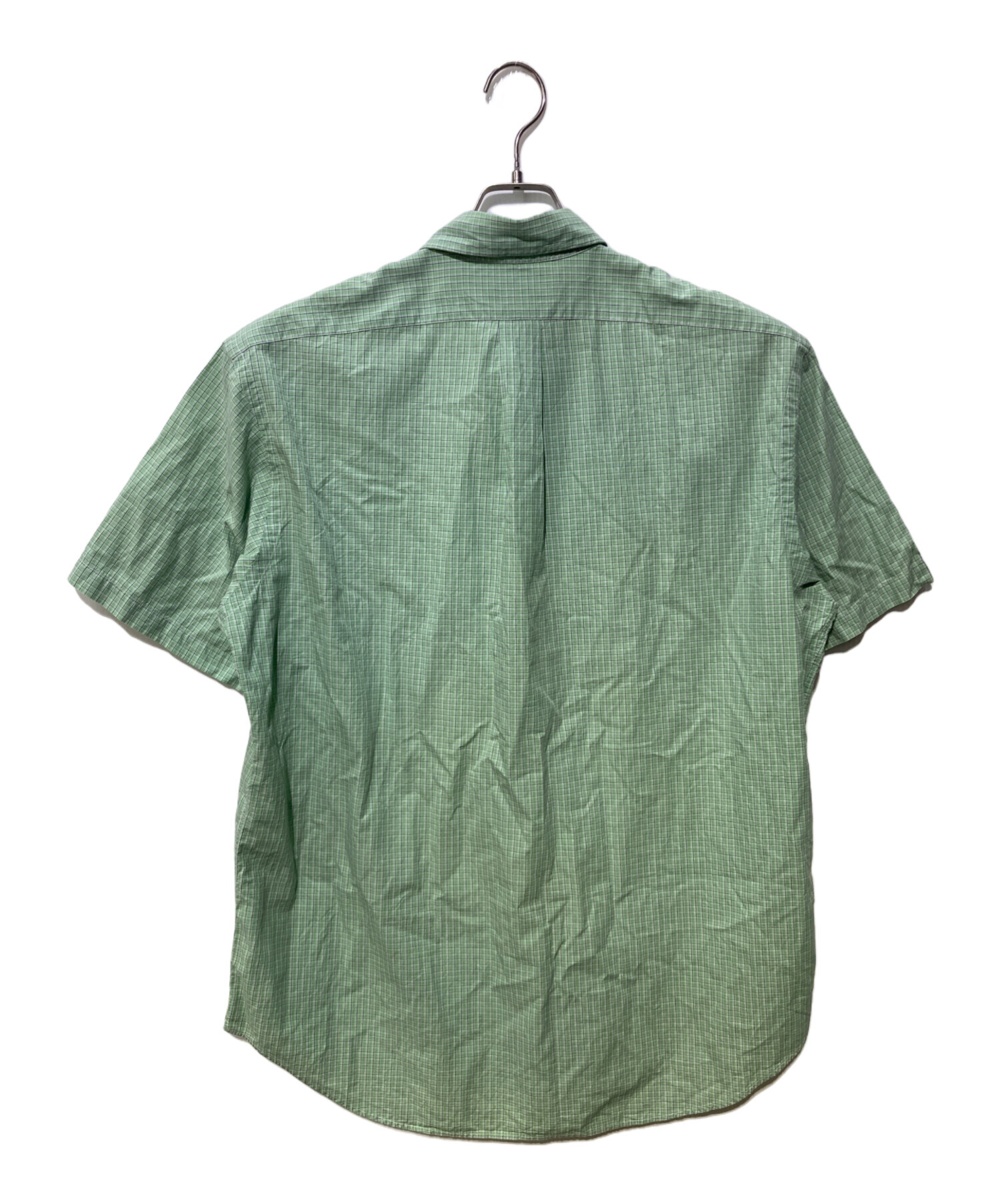 中古・古着通販】RALPH LAUREN (ラルフローレン) 半袖シャツ グリーン