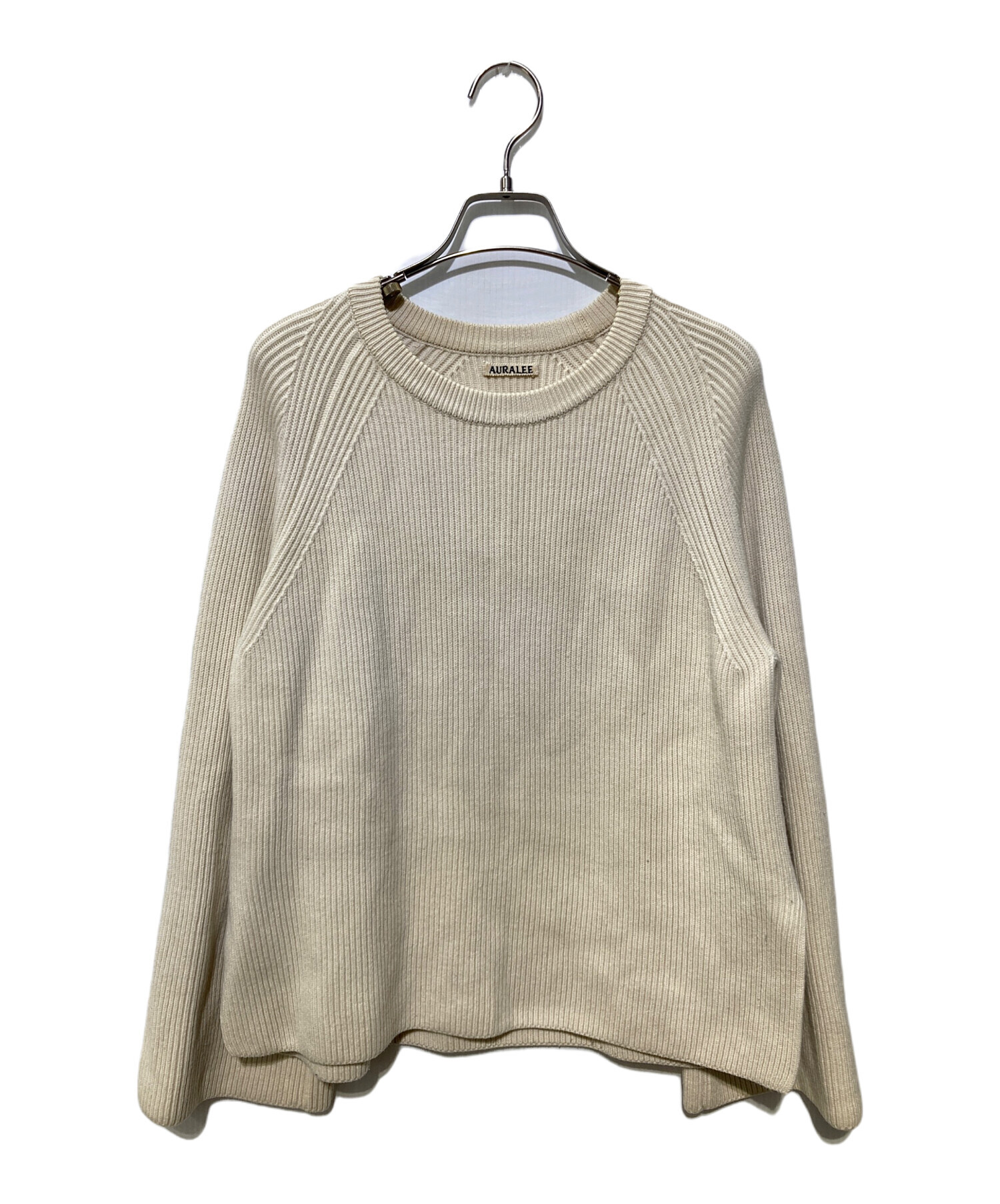 中古・古着通販】AURALEE (オーラリー) SUPER FINE WOOL RIB KNIT
