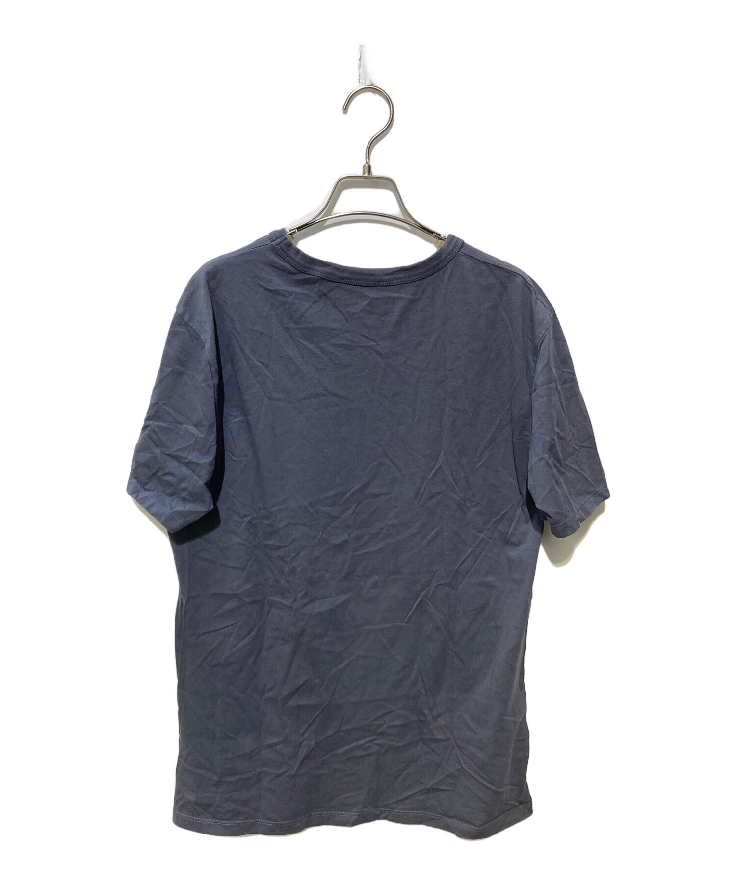 キツネ（プロフ必読) 中古・古着通販】maison kitsune (メゾンキツネ) ロゴプリントT グレー