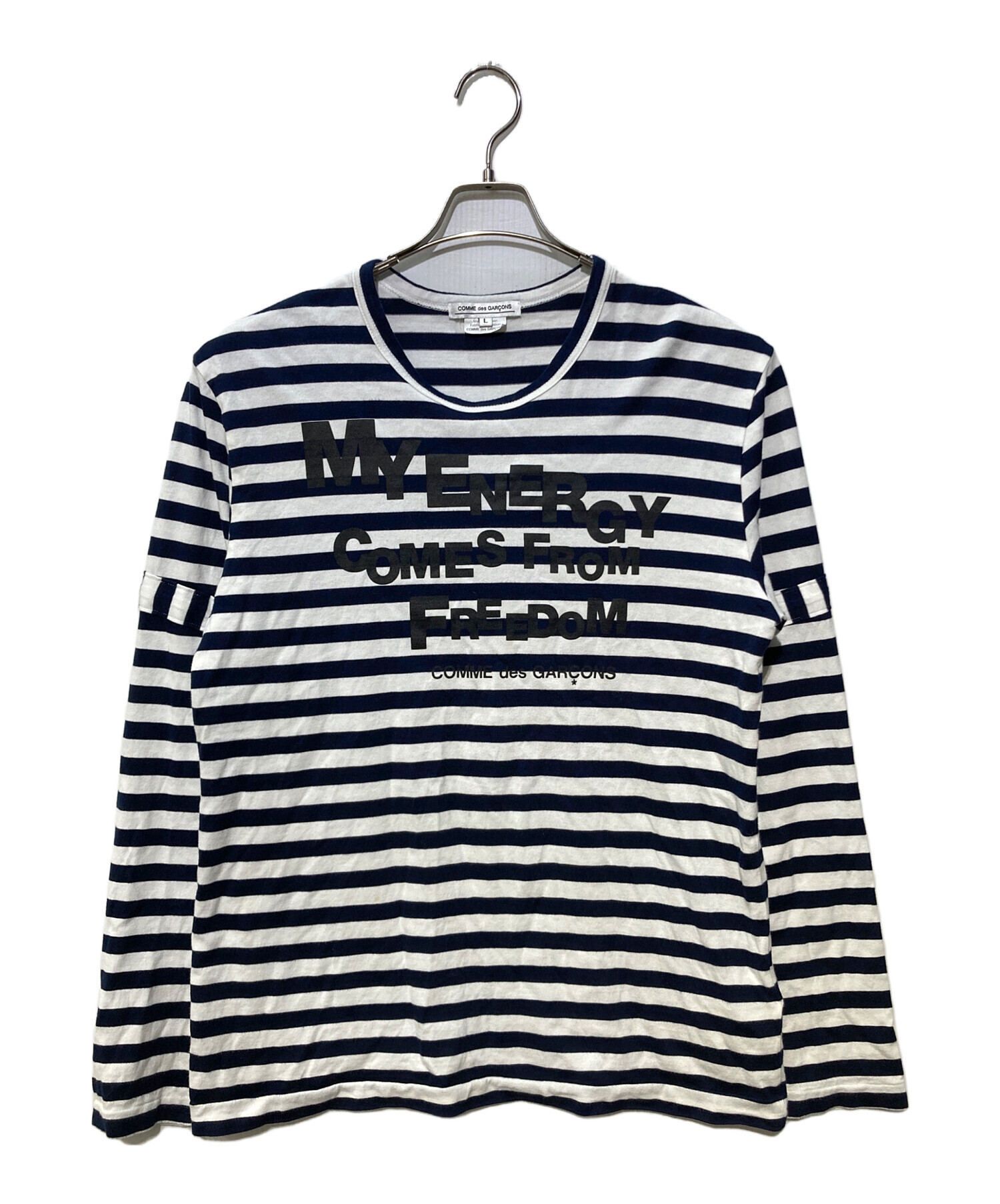 最終値【激レア田中オム】93s COMME des GARÇONSロンＴネイビー 中古・古着通販】COMME des GARCONS (コムデギャルソン) ロング