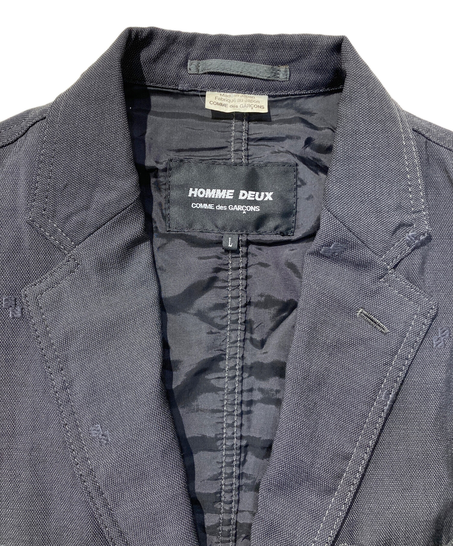 中古・古着通販】COMME des GARCONS HOMME DEUX (コムデギャルソン