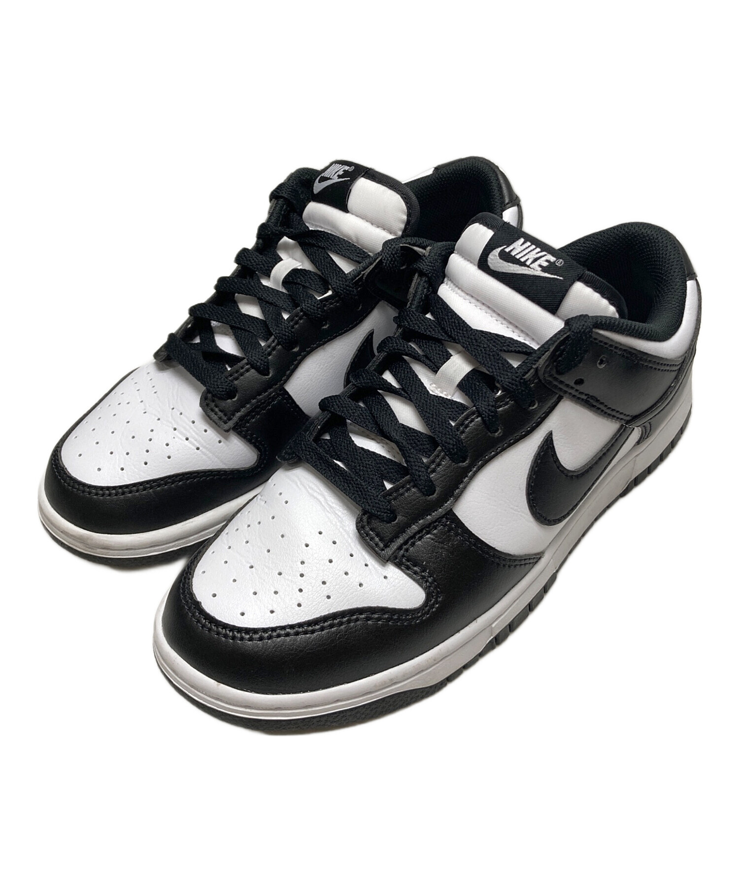 NIKE DUNK LOW panda 27cm 中古 中古・古着通販】NIKE (ナイキ) Dunk Low Retro Panda サイズ:25.5