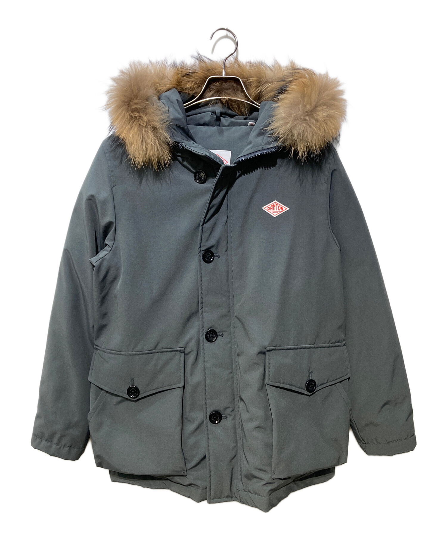 中古・古着通販】DANTON (ダントン) ダウンコート グレー サイズ