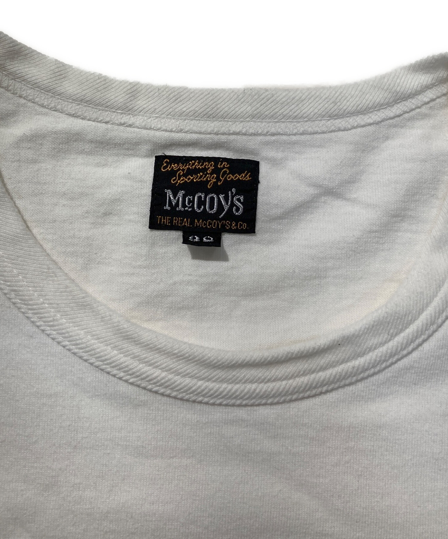 中古・古着通販】THE REAL McCOY'S (ザ・リアルマッコイズ) Tシャツ