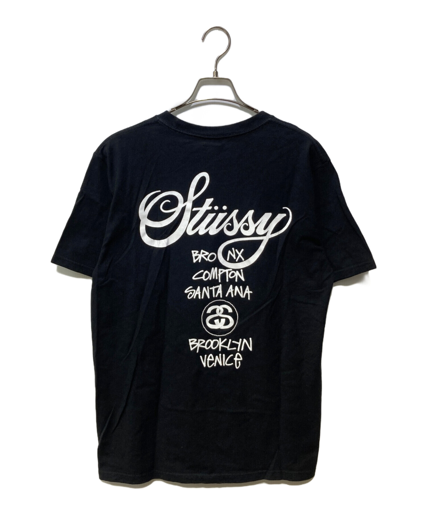 新品未使用Stussy グラフィック Tシャツ ブラック L 中古・古着通販】stussy (ステューシー) グラフィックTシャツ ブラック
