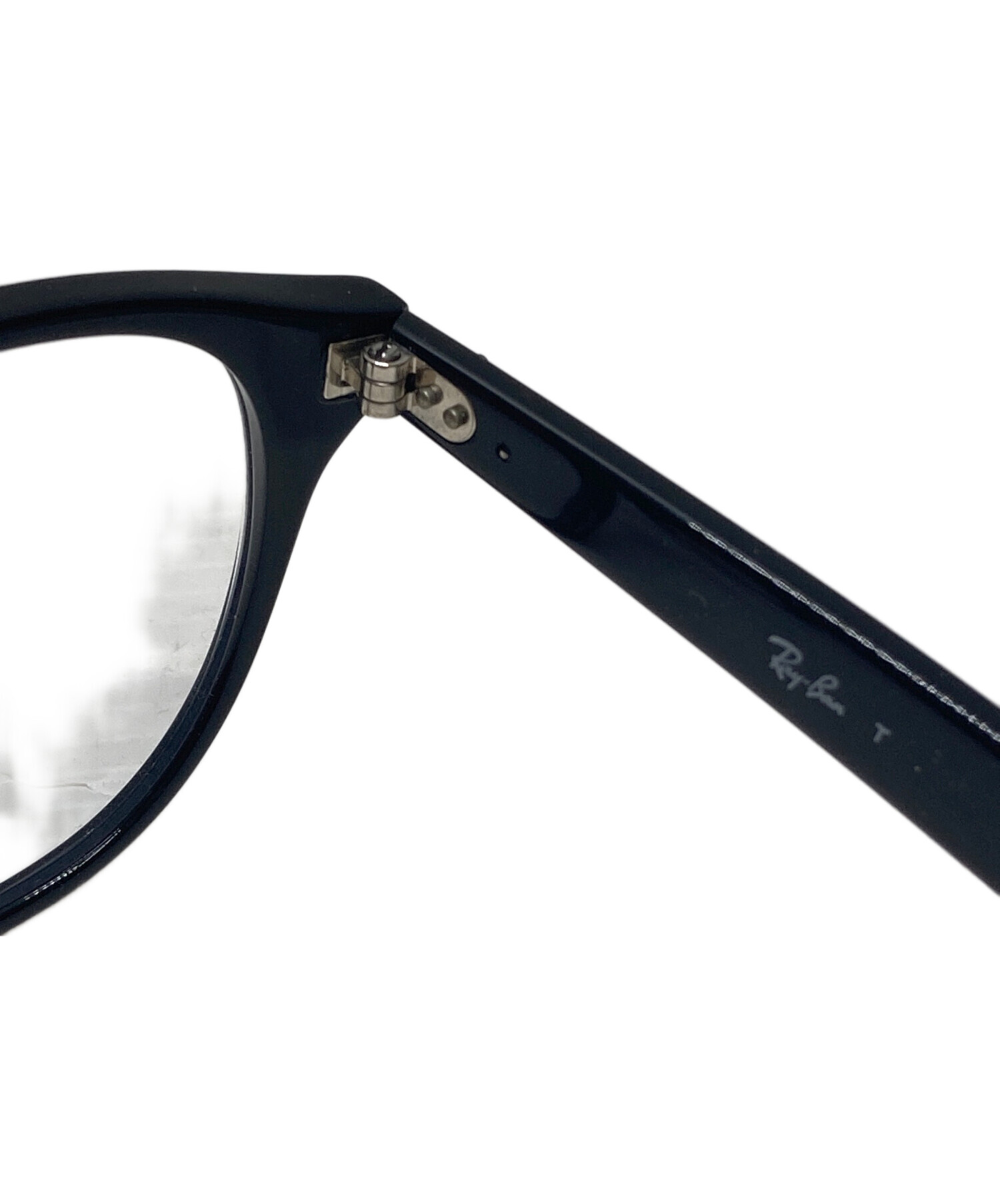 中古・古着通販】RAY-BAN (レイバン) 伊達眼鏡 ブラック サイズ:51□21