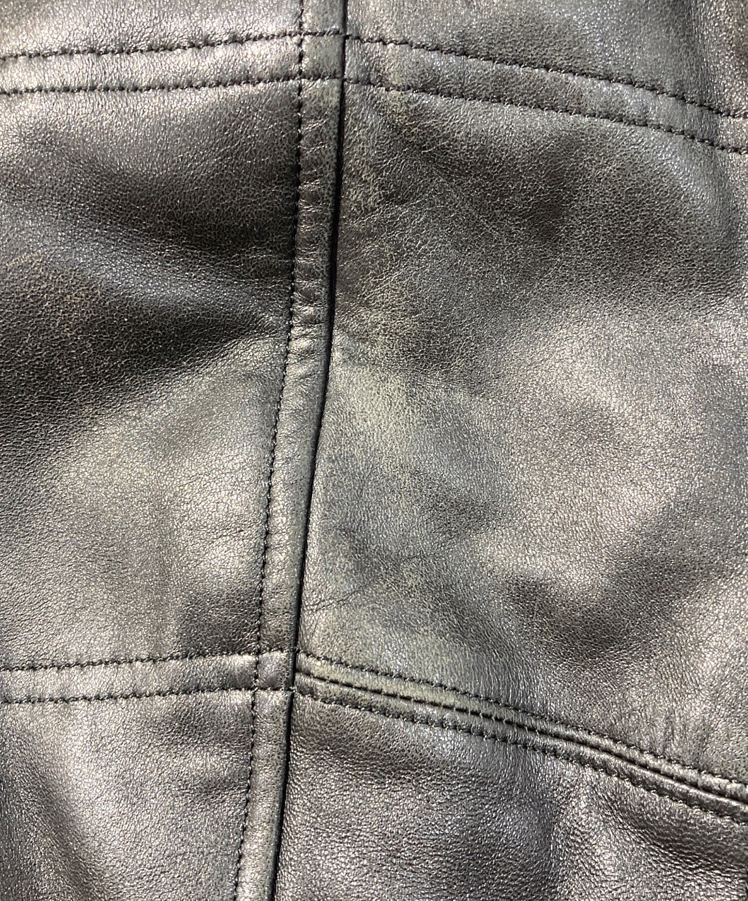 中古・古着通販】LANVIN (ランバン) シープスキンレザージャケット