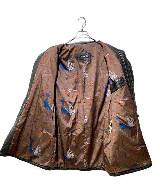 中古・古着通販】LANVIN (ランバン) シープスキンレザージャケット