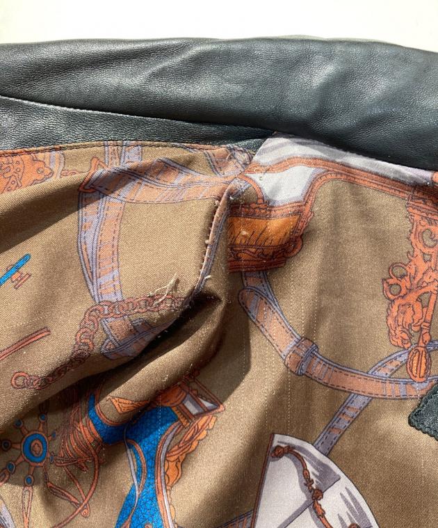 中古・古着通販】LANVIN (ランバン) シープスキンレザージャケット