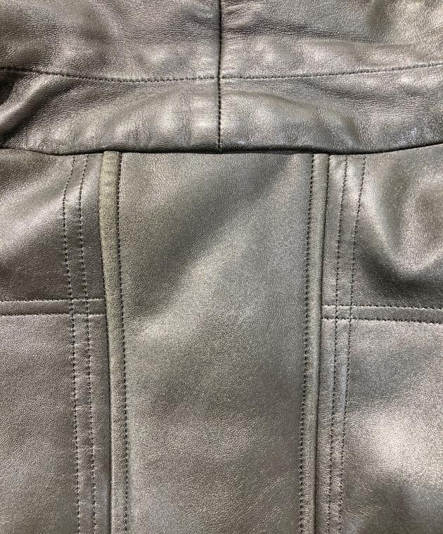 中古・古着通販】LANVIN (ランバン) シープスキンレザージャケット