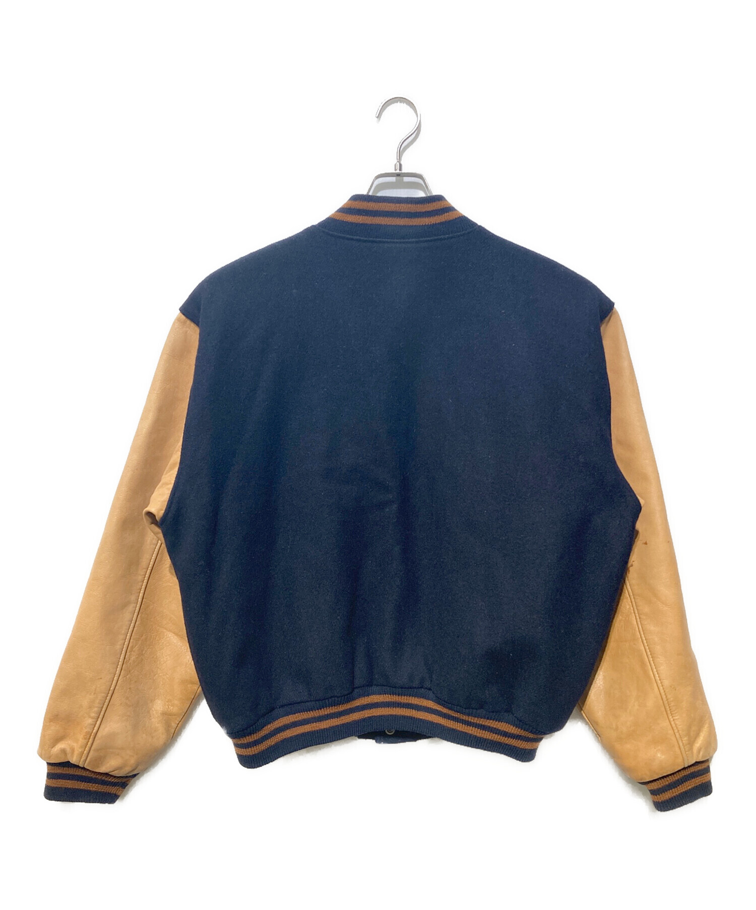 中古・古着通販】Golden Bear (ゴールデンベア) レザー切替スタジャン