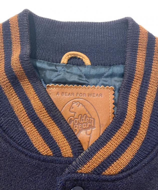 中古・古着通販】Golden Bear (ゴールデンベア) レザー切替スタジャン
