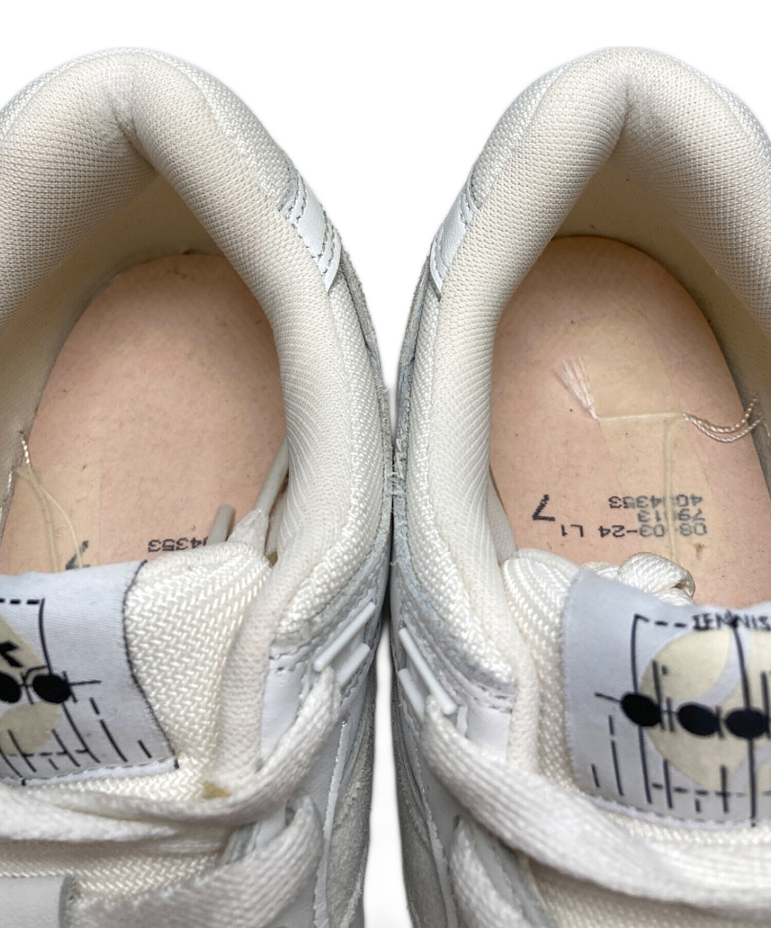 中古・古着通販】DIADORA (ディアドラ) スニーカー ホワイト サイズ