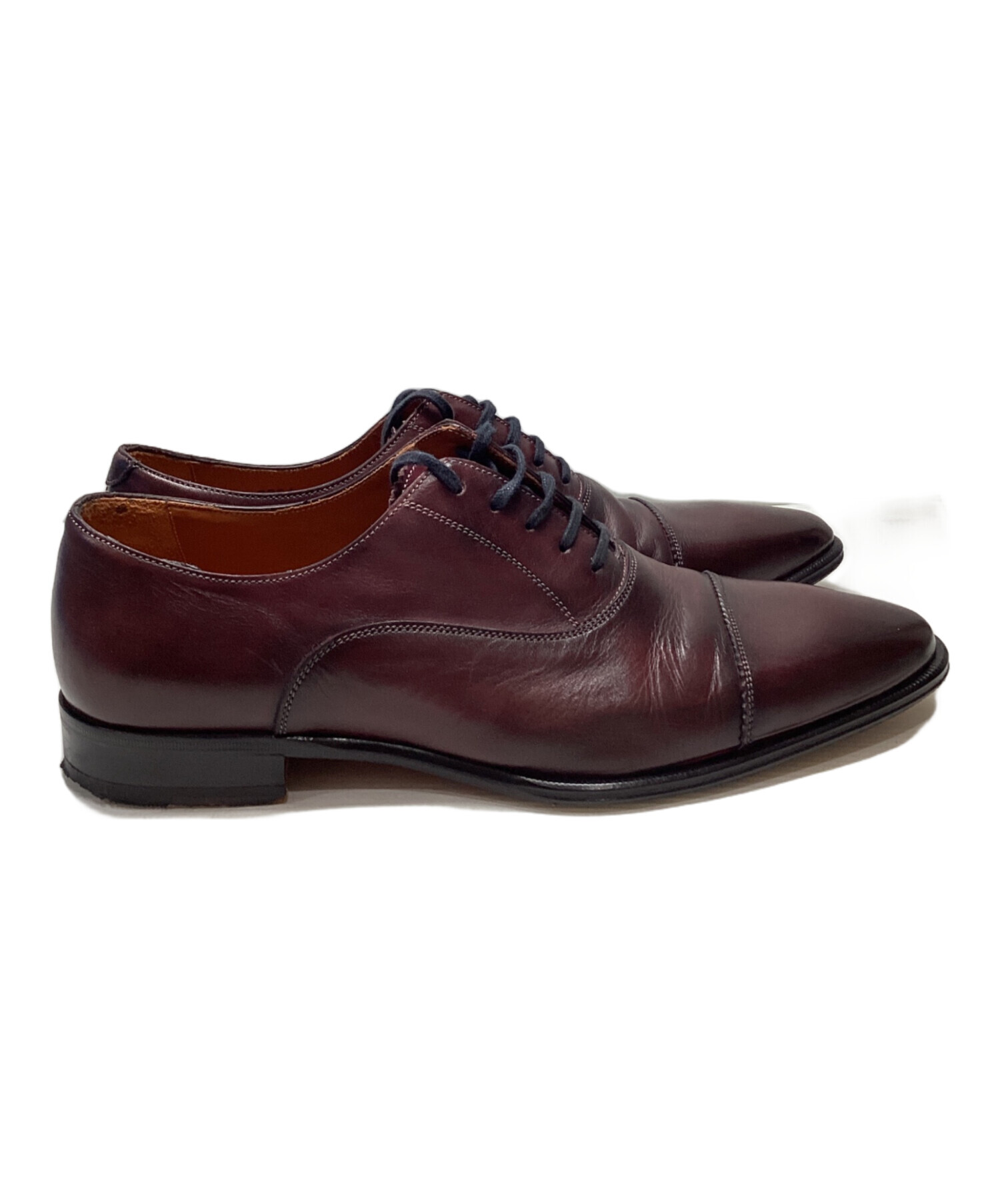 中古・古着通販】LOBB's (ロブス) ストレートチップシューズ ワイン