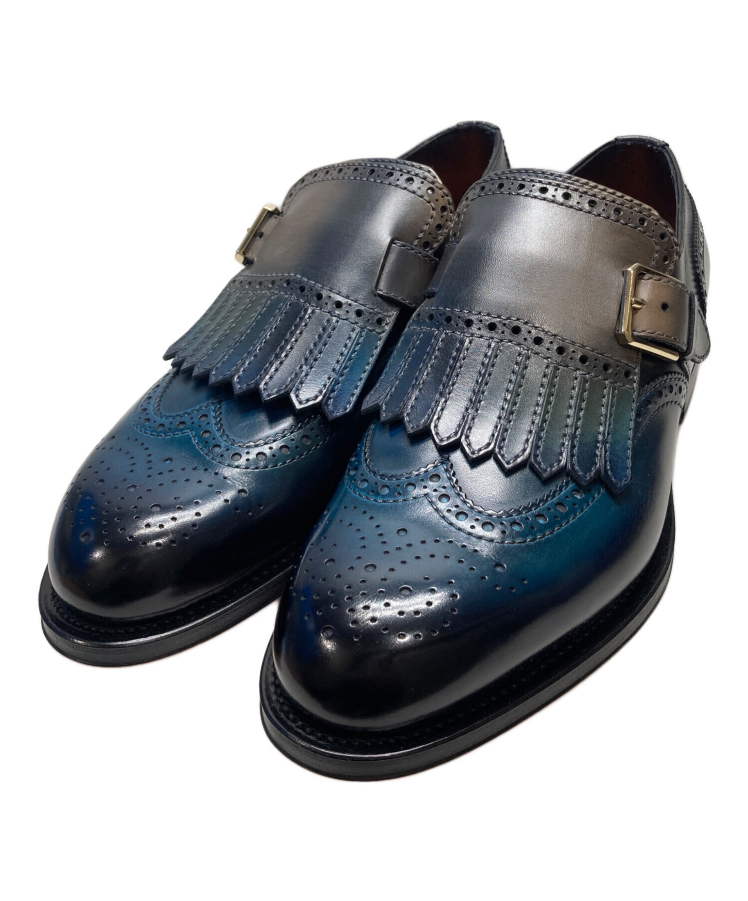 中古・古着通販】Santoni (サントーニ) フリンジモンクストラップ