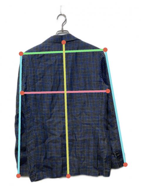 中古・古着通販】SARTORIO (サルトリオ) チェック柄テーラード