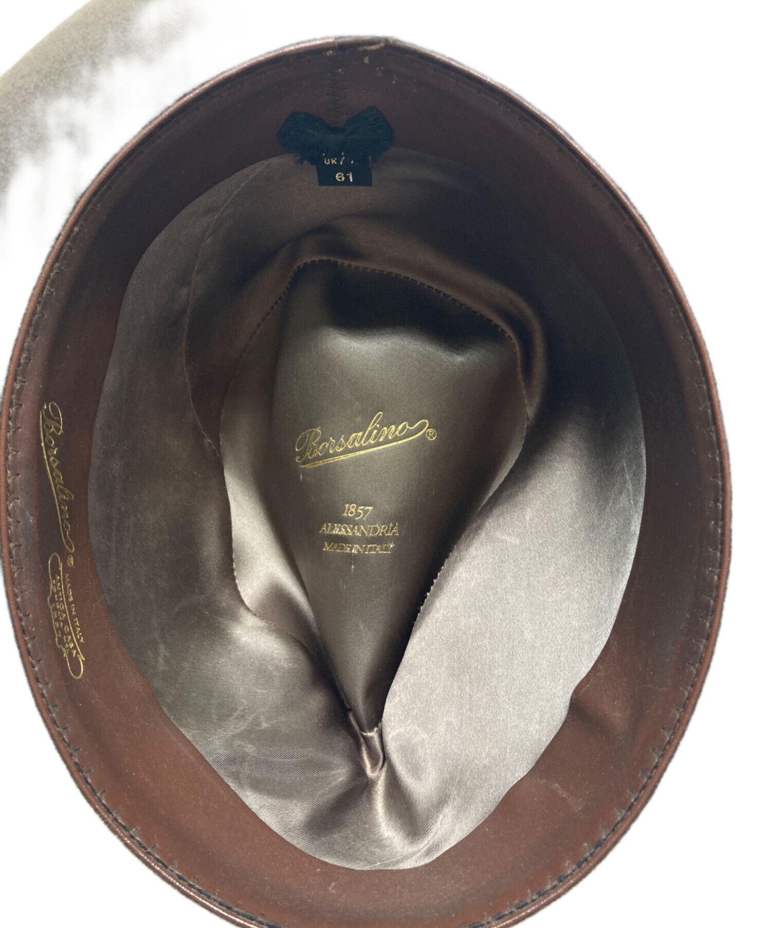 中古・古着通販】BORSALINO (ボルサリーノ) ファーフォルトハット