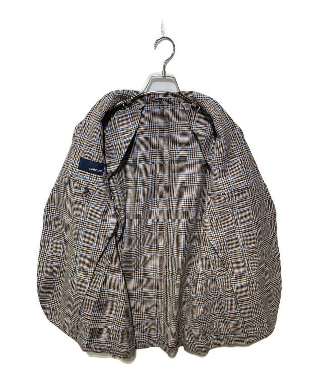 中古・古着通販】LARDINI (ラルディーニ) グレンチェック2Bジャケット