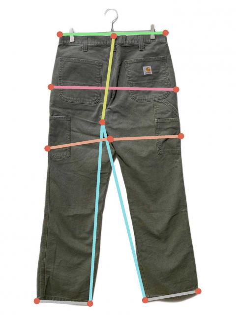 中古・古着通販】CarHartt (カーハート) ペインターパンツ カーキ