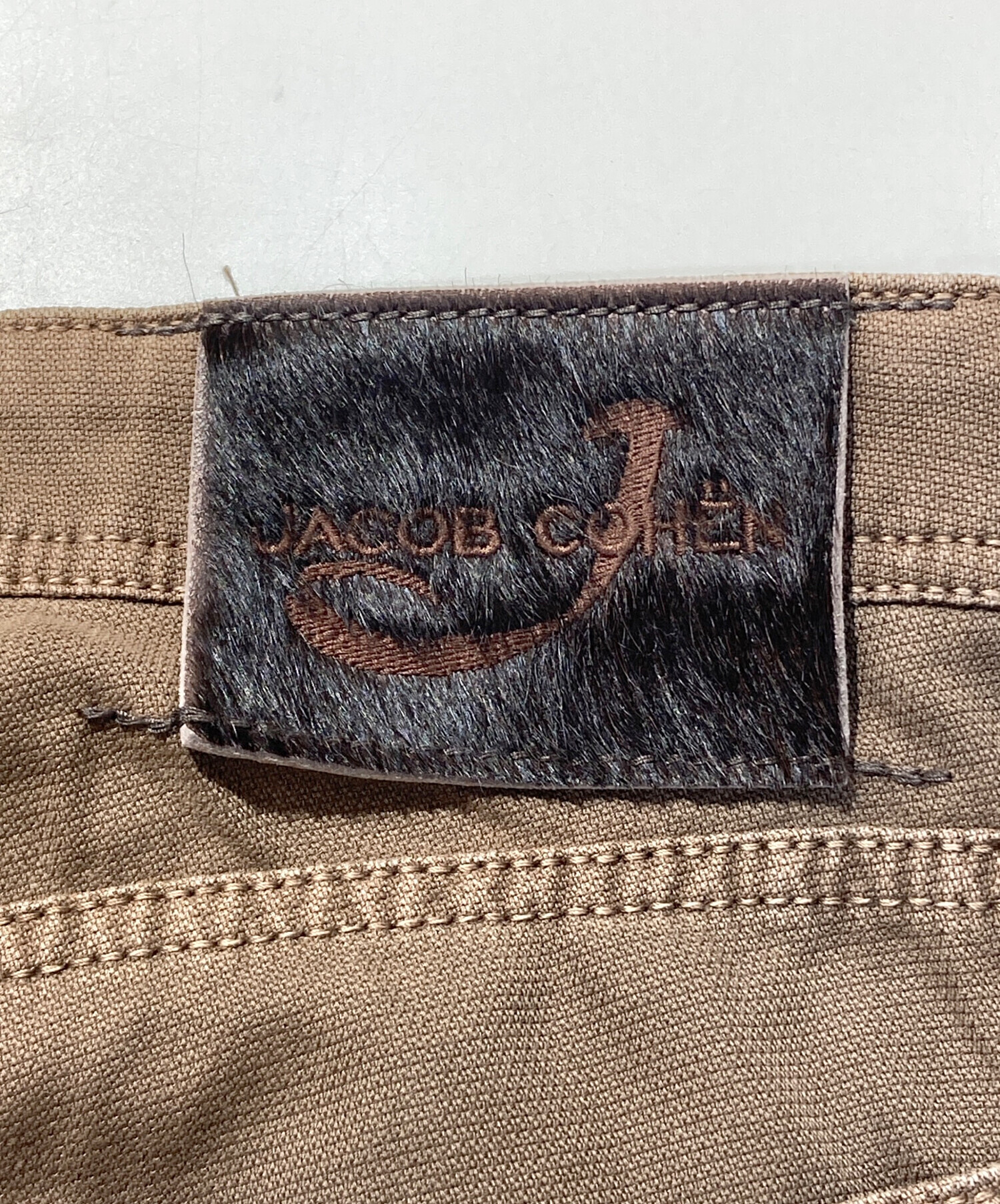 JACOB COHEN ヤコブコーエン デニムパンツ サイズ34 中古・古着通販】JACOB COHEN (ヤコブコーエン) ハラコパッチ