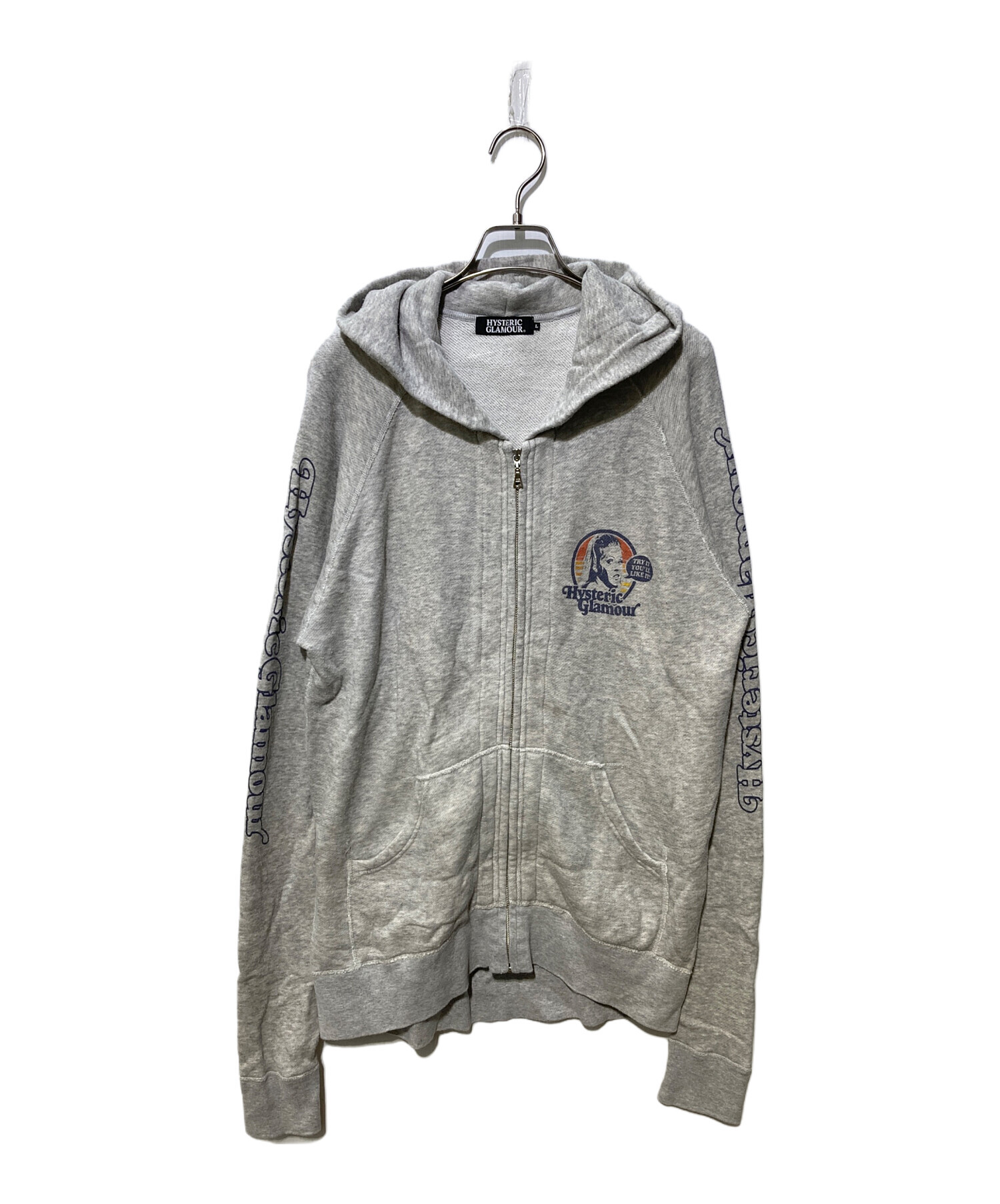 ヒステリックグラマー　新品　ジップパーカー 中古・古着通販】Hysteric Glamour (ヒステリックグラマー) ジップ