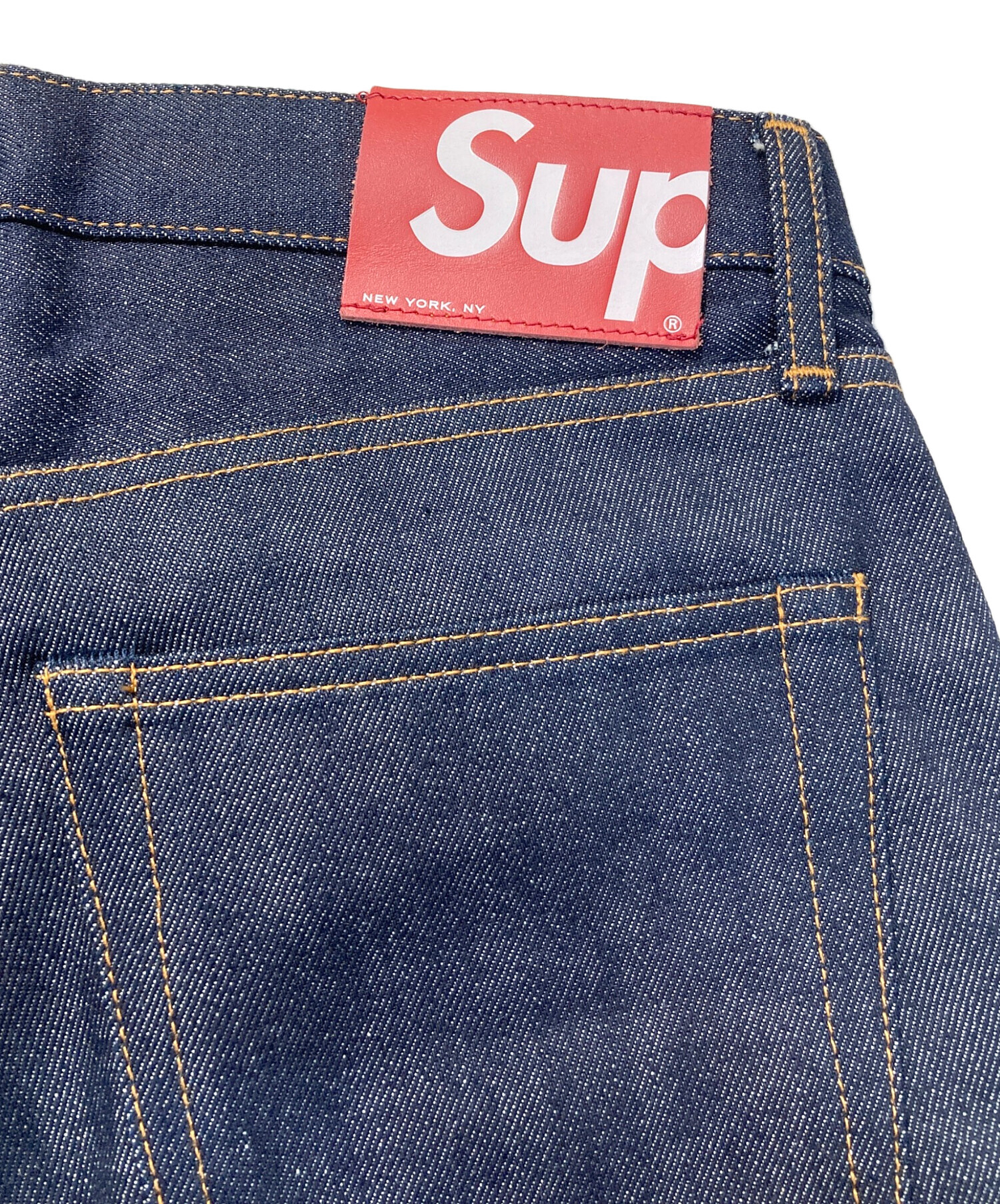 中古・古着通販】SUPREME (シュプリーム) Rigid Slim Jean インディゴ 