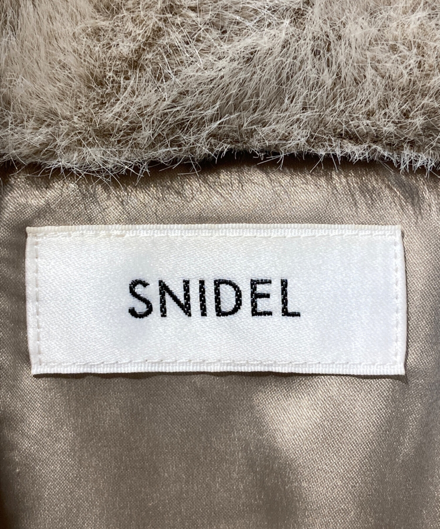 中古・古着通販】Snidel (スナイデル) エコファーショートジャケット 